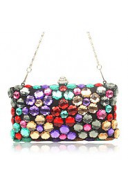 Shinny Colorful Crystal Evening Bag