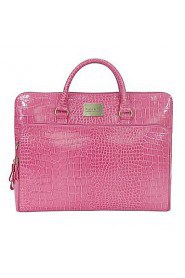 Women's Fashion Classic Crocodile Grain Laptop Bag briefcase