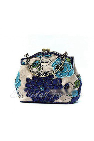 Women's Handmade High grade Retro Beaded Flower Party/Evening Bag