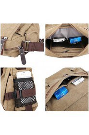 Vintage Men Women Canvas Messenger Shoulder Bag