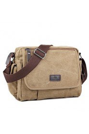 Vintage Men Women Canvas Messenger Shoulder Bag