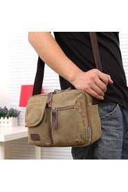 Fashion Men Women Canvas Messenger Shoulder Bag