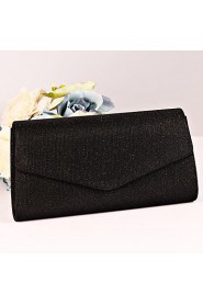 Women Nylon Minaudiere Clutch / Evening Bag Gold / Silver / Black / Almond