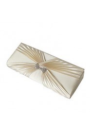 Amazing Silk With Austria Rhinestones Clutches/Purse More Colors Available