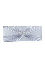 Amazing Silk With Austria Rhinestones Clutches/Purse More Colors Available