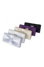 Amazing Silk With Austria Rhinestones Clutches/Purse More Colors Available