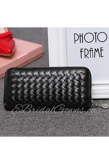 Women PU Bi fold Wallet Multi color