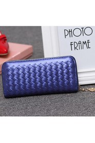 Women PU Bi fold Wallet Multi color