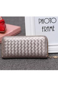 Women PU Bi fold Wallet Multi color