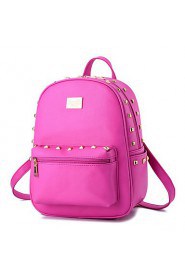 Women's Fashion Casual PU Leather Backpack