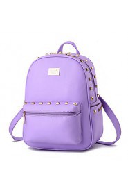 Women's Fashion Casual PU Leather Backpack