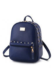 Women's Fashion Casual PU Leather Backpack