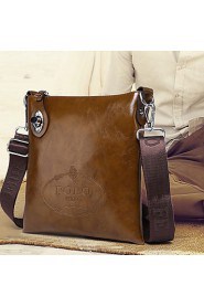 Men PU Messenger Shoulder Bag Blue / Brown / Black / Khaki