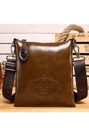 Men PU Messenger Shoulder Bag Blue / Brown / Black / Khaki