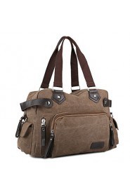 Mens Vintage Canvas Messenger Bag Travel Military Handbag Shoulder Book Bag