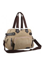 Mens Vintage Canvas Messenger Bag Travel Military Handbag Shoulder Book Bag