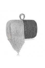 Women Tassel Diamonds Evening Bag