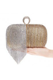 Women Tassel Diamonds Evening Bag