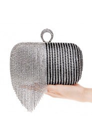 Women Tassel Diamonds Evening Bag