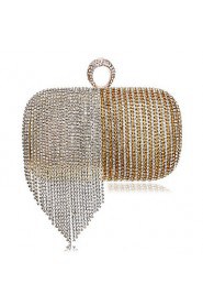 Women Tassel Diamonds Evening Bag