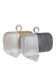 Women Tassel Diamonds Evening Bag