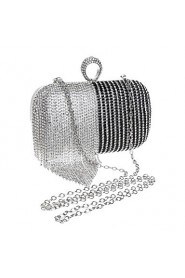 Women Tassel Diamonds Evening Bag