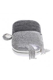 Women Tassel Diamonds Evening Bag