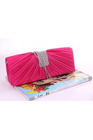 Women Formal/Event/Party/Wedding/Office & Career Silk Magnetic Shoulder Bag/Clutch/Evening Bag