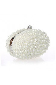 Handbag Silk Evening Handbags/Mini Bags With Pearl