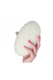 Handbag Silk Evening Handbags/Mini Bags With Pearl