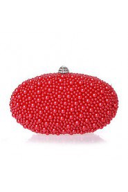 Handbag Silk Evening Handbags/Mini Bags With Pearl