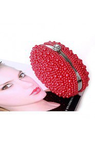 Handbag Silk Evening Handbags/Mini Bags With Pearl