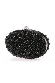 Handbag Silk Evening Handbags/Mini Bags With Pearl