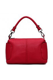 Women PU Shell Shoulder Bag / Tote / Satchel White / Blue / Red / Black