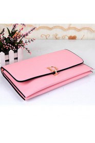 Women's Fashion Casual OL PU Leather Shoulder Bag/Clutch