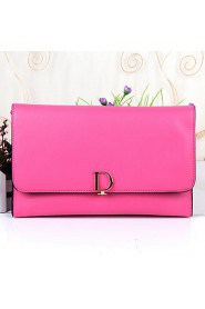 Women's Fashion Casual OL PU Leather Shoulder Bag/Clutch