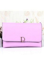 Women's Fashion Casual OL PU Leather Shoulder Bag/Clutch