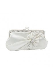 Gorgeous Silk with Flower/Ruffle Wedding/Special Occasion Evening Bag/Clutches(More Colors)