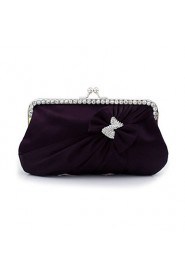 Gorgeous Silk with Flower/Ruffle Wedding/Special Occasion Evening Bag/Clutches(More Colors)