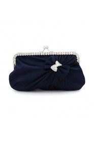 Gorgeous Silk with Flower/Ruffle Wedding/Special Occasion Evening Bag/Clutches(More Colors)