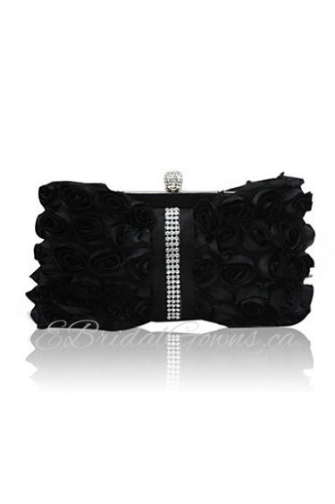 Gorgeous Silk With Austria Rhinestones Party Clutches More Colors Available