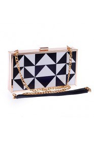 Women's Handmade High grade Acrylic Triangle Party/Evening Bag