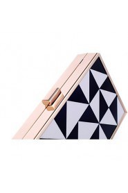 Women's Handmade High grade Acrylic Triangle Party/Evening Bag