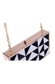 Women's Handmade High grade Acrylic Triangle Party/Evening Bag