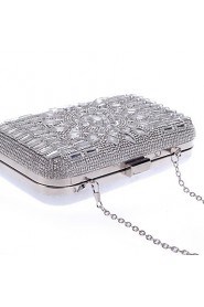 Women's Glass Drill Diamonds Party/Evening Bag