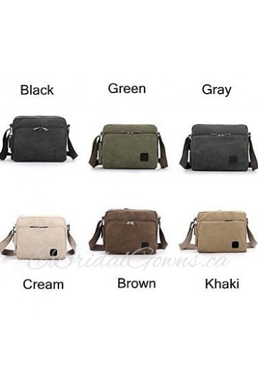 Cool Men Women Canvas Messenger Shoulder Bag