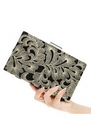 Women The Embroidery Pattern Evening Bag