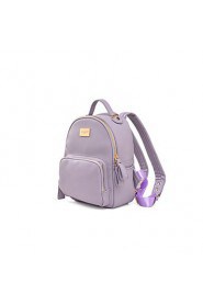 Women PU / leatherette Saddle Backpack White / Pink / Purple / Blue / Red / Gray / Black