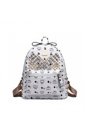 Women PU Duffel Backpack