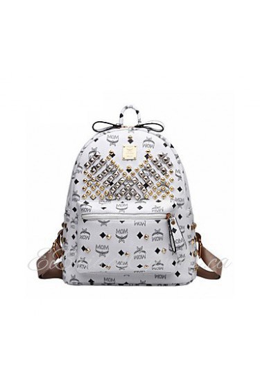 Women PU Duffel Backpack